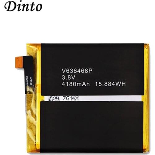 Dinto Original 4180mAh High Capacity Li-ion Phone Battery for Blackview BV8000 Replacement Batteries for BV8000 Pro