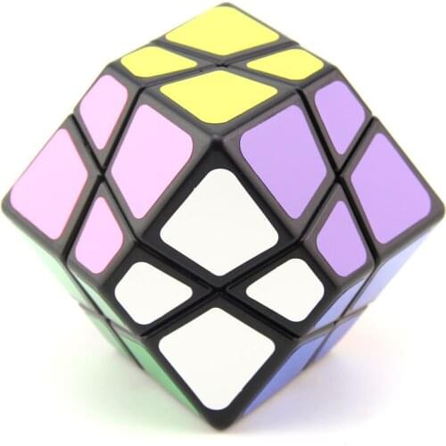 Original High Quality LanLan 4 Axis Dodecahedron Magic Cube Megaminxeds Speed Puzzle Christmas Gift Ideas Kids Toys For Children