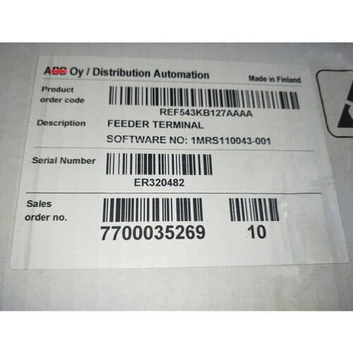 Original Factory Agent, New Original REF543KB127AAAA