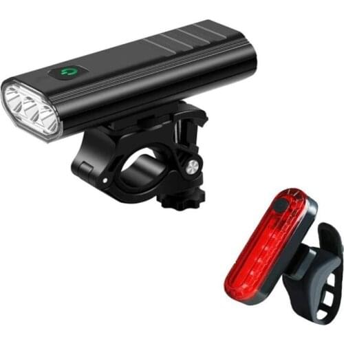 Bike Lights Set,Bicycle Front Lights and Back Rechargeable Waterproof,Quick Release Cycling Led Light for Road,Mountain