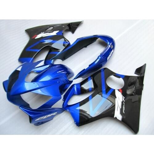 100% fit injection fairing for Honda CBR600 F4i 04 05 06 07 blue black fairings kit CBR600F4i 2004-2007 red black XC07