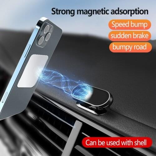 HGV Magnetic Car Phone Holder for Phone Magnet Mount Mobile Cell Phone Stand Support For iPhone Xiaomi MI Huawei Samsung