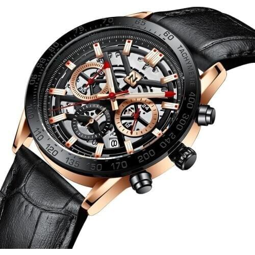 BEN NEVIS Chronograph Men Watch Creative Quartz Watches Stainless Steel Waterproof Business Male Clock Luminous Hand Mens Watch