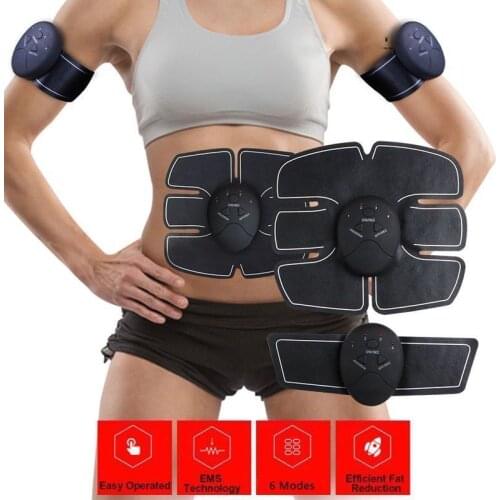 Wireless Muscle Stimulator EMS Stimulation Body Slimming Beauty Machine Abdominal Muscle Exerciser Body Massager