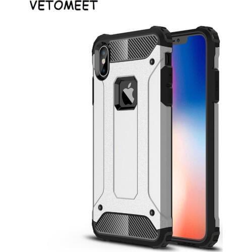 VETOMEET Case For iPhone X XR XS MAX 8 7 6 5 Plus KingKong Rugged For Huawei P20 P30 Lite Case Silicone Shockproof Back Cover