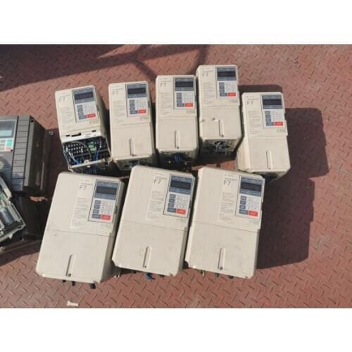 CIMR-F7A45P5 380V 5.5KW inverter , used in good condition . 80% appearance new , good working , free shipping