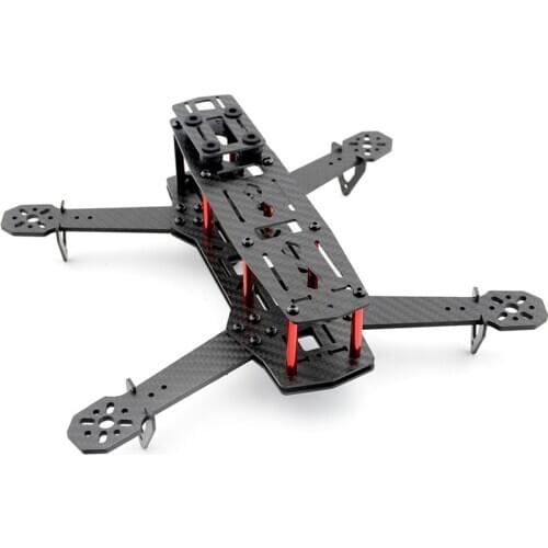 For Qav250 Quadcopter Zmr250 3K Carbon Fiber 4 Axis 250MM FPV 250 Quadcopter Mini Frame