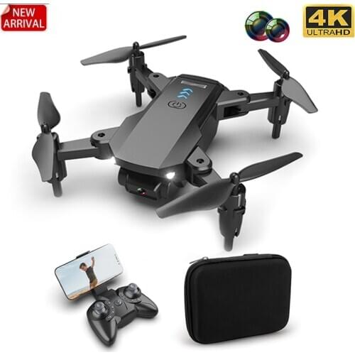 2020 New S603 Mini Drone WiFi Fpv 4K Camera RC Drone Air Pressure Altitude Hold Black And Gray Foldable Quadcopter Toy Gift