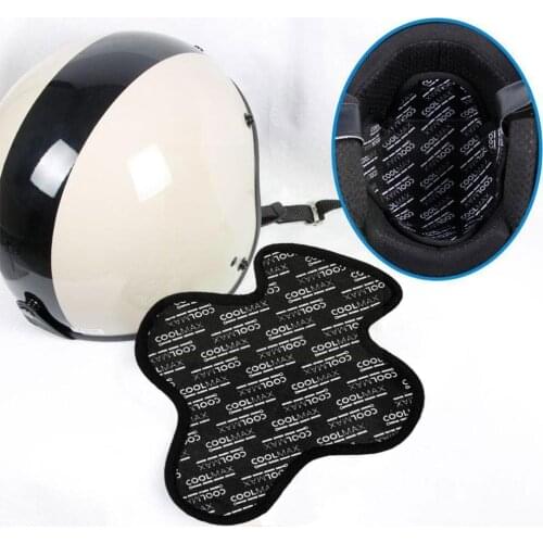 Breathable Motorcycle Helmet Net Cushion Heat Insulation Insert Liner Cap Helmet Cushion Pad Motorcycle Pad E8N7