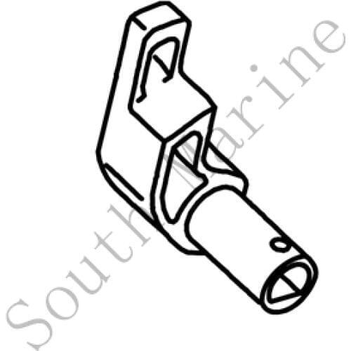 F4-00000007 Gear shift handle for Parsun HDX F4 F5 outboard motor 4-stroke