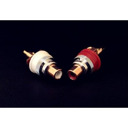 GAOFEI hifi audio high-end CD amplifier pure copper RCA seat lotus seat