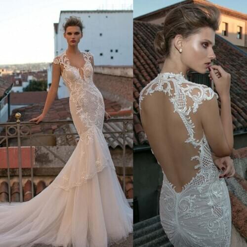NCDIMS V-neck Wedding Dresses