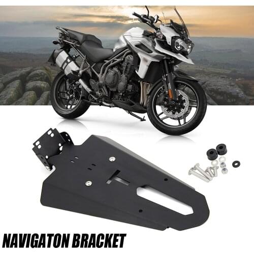 NEW Motorcycle 2018 2019 2020 For Tiger 1200 Front Phone Stand Holder Smartphone Phone GPS Navigaton Plate Bracket
