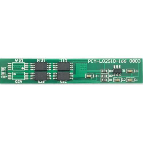 PCM-L02S10-166 (LI-2S10A) Customized PCM BMS Protection Circuit Module for Li-ion Li-polymer Battery Pack