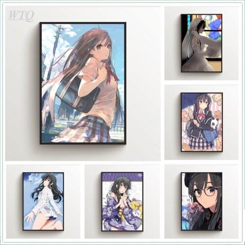 OreGairu Yukinoshita Yukino Anime Posters Canvas Painting Room Decor Wall Decor Posters Wall Art Picture Decoration Home Decor