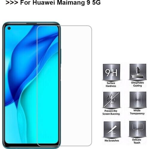 Tempered Glass For HUAWEI MAIMANG Screen Protector 9D Protective Glass Cover For HUAWEI MAIMANG 9 TNN-AN00 Pelicula de vidro