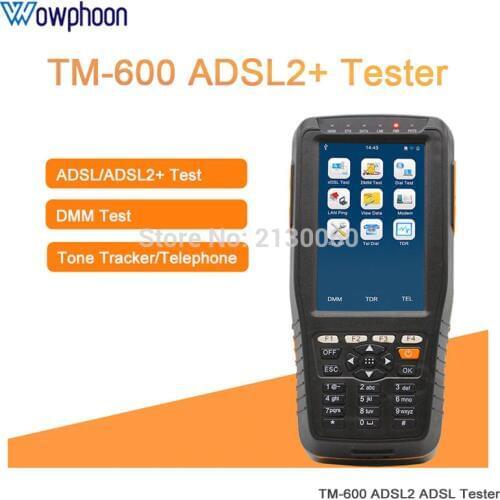 TM-600 ADSL2 + Tester ADSL Tester With DMM Test + Tone Tracker Function