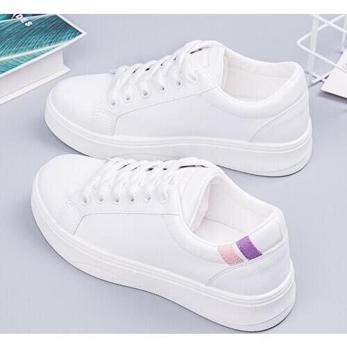 Little white shoes womens leather surface 2020 new fashion autumn casual shoes student shoes shoes women