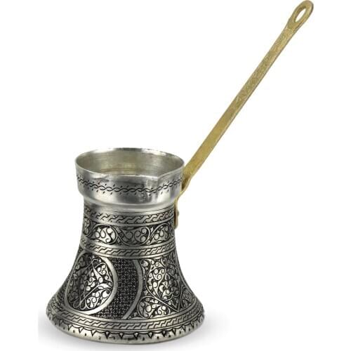 Embroidered Antique Copper, Milk Pot (820)