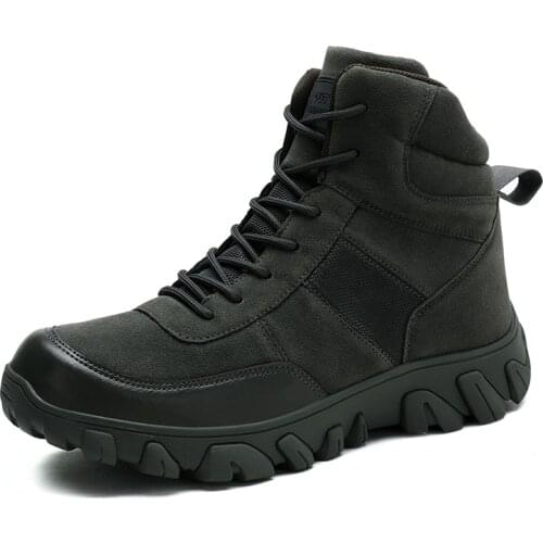 High Quality Platform Non-slip Hiking Shoes Outdoor Boots Sneakers Men Breathable Trekking Sport Shoes Zapatillas De Deporte