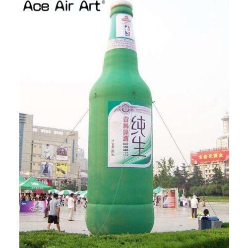 Wonderful giant outdoor event advertising inflatable beer bottle For street decoration made in China