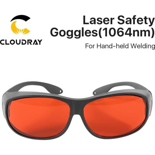 Cloudray New OD7+ Hand-held Welding Safety Goggles 355nm 450nm 532nm 1064nm Protective Glasses Shield Protection Eyewear