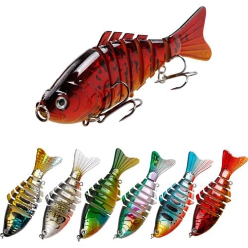 1PCS Wobblers Fishing Lures Multi-section Hard Bait 9.5mm15g Artificial Bait Minnow Crankbait Jig Perch Carp Fishing tackle Lure