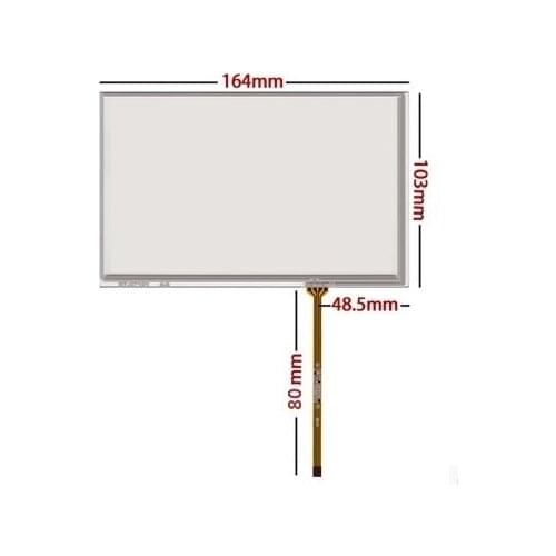 164*103 new 7.1 inch touch screen matching group create AT070TN83 v. 1 AT070TN84 handwritten touch screen