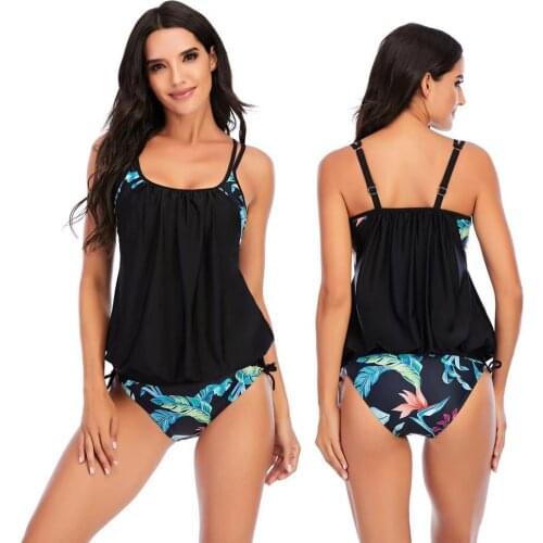 2021 Swimsuit Tankini Femme Vintage Beach Wear Bathing Suits Female Swim Wear