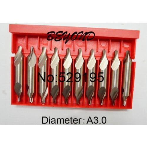 A3.0 Brand New 10 A-Type Centre Drill Countersinks Bit Set Pilot Drill Bit Guaranteed 100