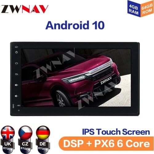 Android 10 Car GPS Navigation For Toyota Fortuner 2016+ Stereo Car Head Unit Multimedia Player Radio No DVD Player Tape Recorder