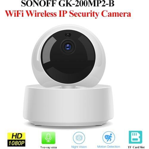 SONOFF GK-200MP2-B 1080P HD Mini Smart Home Wifi Wireless IP Camera IR Night Vision Baby Monitor Surveillance Security Cameras