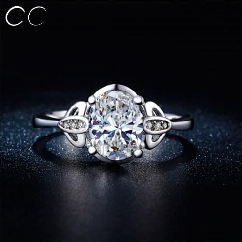 CC hign quality chic accessories ring for weomen bridal wedding engagement cz fashion jewelry wholesale CC276
