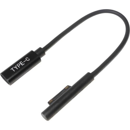 Huiyuan for USB Type-C PD Converter Fit for Microsoft Surface Pro 6 5 4 3 Laptop Power Supply Adapter Cable Cord Fit for Surface