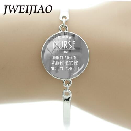 JWEIJIAO Nurses Bracelet Nurse Doctor Bracelets & bangles For Nurses day Jewelry Wholesale Drop Shipping DO82