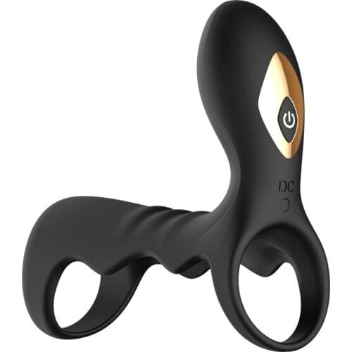 Remote Control Vibration Lock Delay Ring Sex Toys for Couple Intimate Erotic Stimulator Clitoris Vibrator Sex Products for Adult