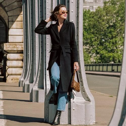 La melancolie Womens Black Coats