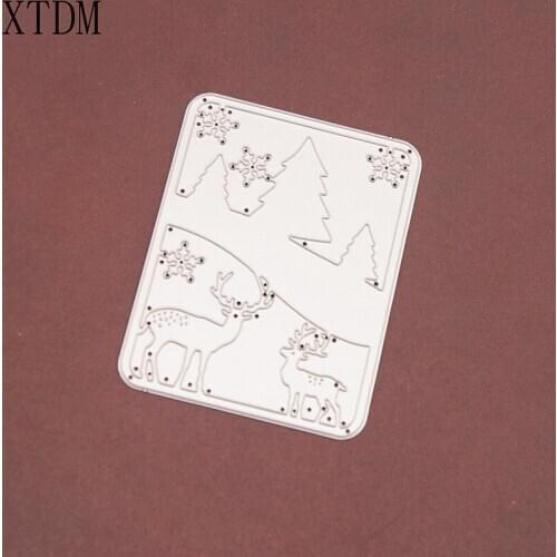 Metal craft Snow mountain paper die cutting dies for Scrapbooking/DIY Easter wedding Halloween Easter card