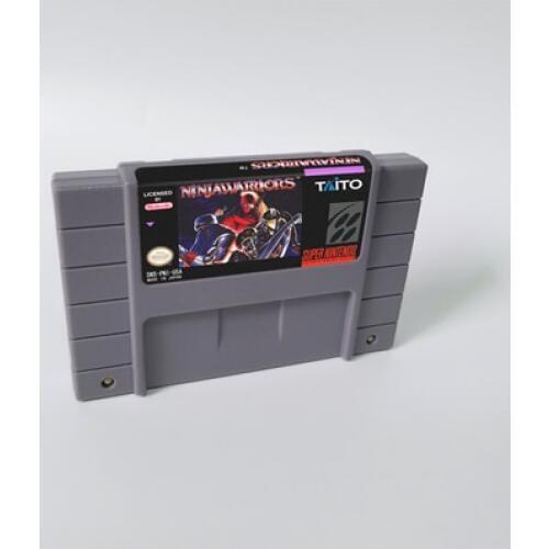 Ninja Warriors - Action Game Card US Version English Language