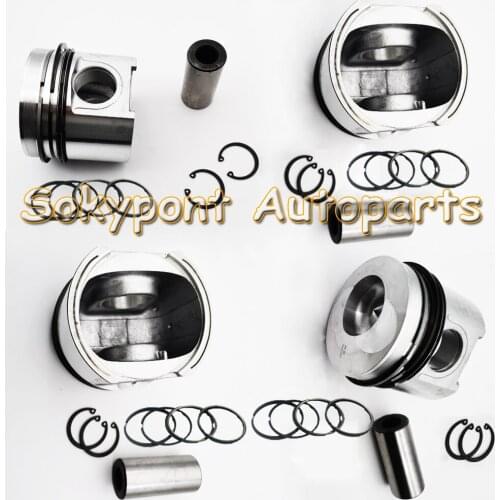 New STD ZD30 Cylinder Piston And Piston Ring Kit For Nis-san Excavator Engine