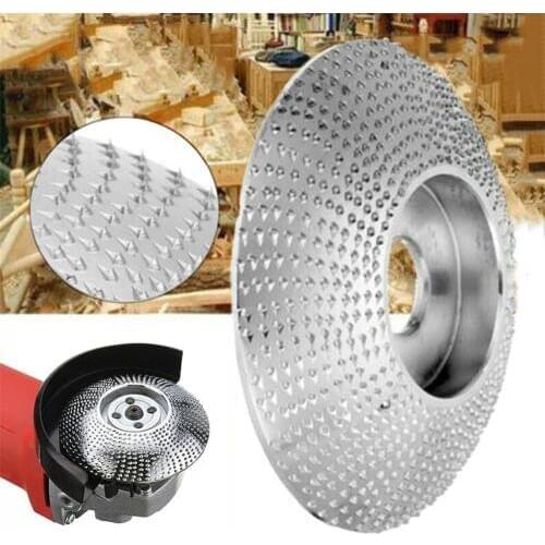 Polishing wheel arc-shaped burr grinding wheel for woodworking sanding plastic barbed disc angle grinder