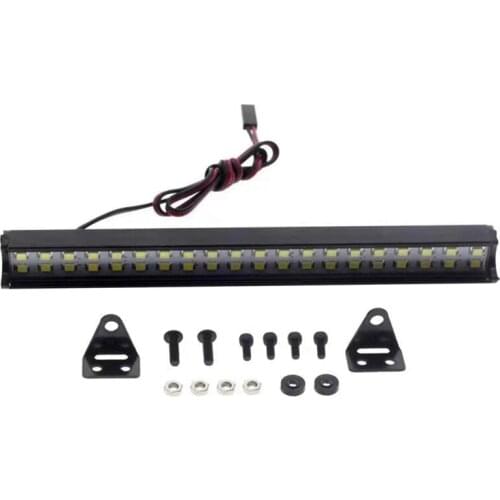 RC Light Bar Roof for Traxxas TRX4 Slash Rustler Axial SCX10 Arrma Tamiya Losi Wraith D90 Gen8 1/10 RC Crawler Truck