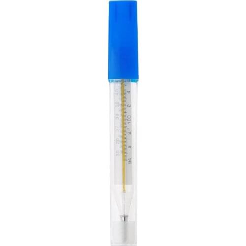 Mercury Glass Thermometer Large Screen Clinical Temperature Household Health Monitors Thermometers