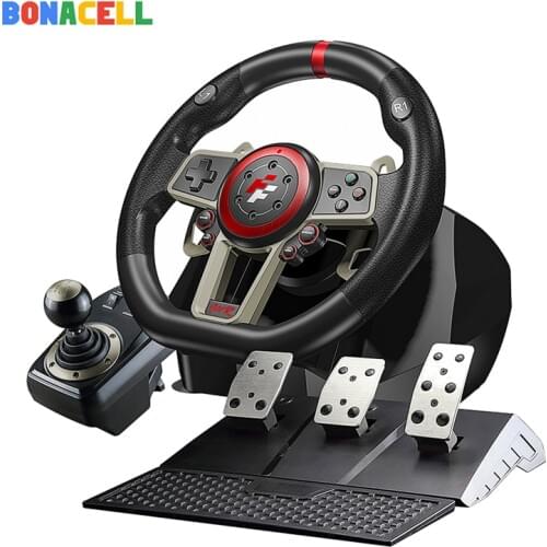 Racing Steering Wheel For PS4/PS3/PCSwitch/Xbox One/Xbox 360 Game Steering Vibration Joysticks Remote Controller Wheels Drive