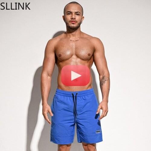 SLLINK Men's Swimming Trunks