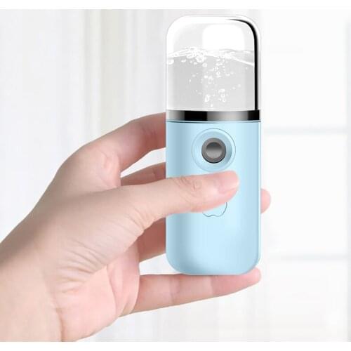 30ml Face Moisturizing Humidifier Water Replenishing Instrument Nano Mist Facial Steamer Skin Tool with Charging Cable