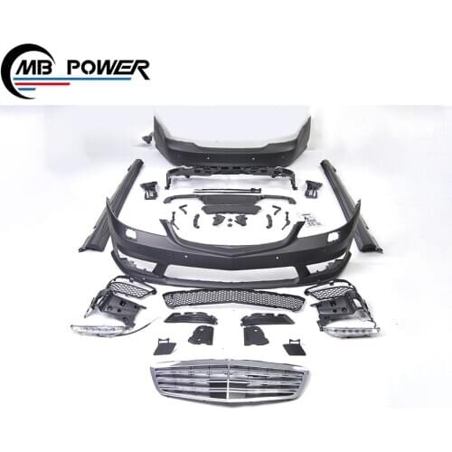 High Quality S CLASS W221 s500 s63 S65 Body Kit for w221 S63 S65 Front Grille Front Bumper Rear Bumper