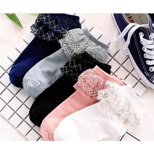 Lolita Japanese lace Woman Short Socks Socking B435