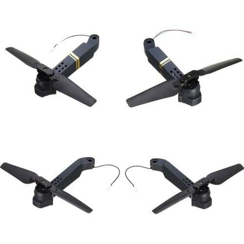 E58 RC Quadcopter Spare Parts Axis Arms with Motor & Propeller for FPV Racing Drone Frame Parts Replacement Accs