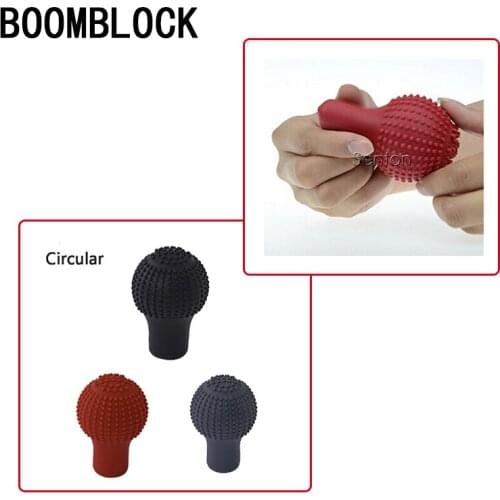 BOOMBLOCK Silicone Car Gear Shift Head Protection Cover For Audi A4 A3 A6 C6 B7 B8 B5 Q5 Seat Leon Ibiza Skoda Fabia Yeti Superb